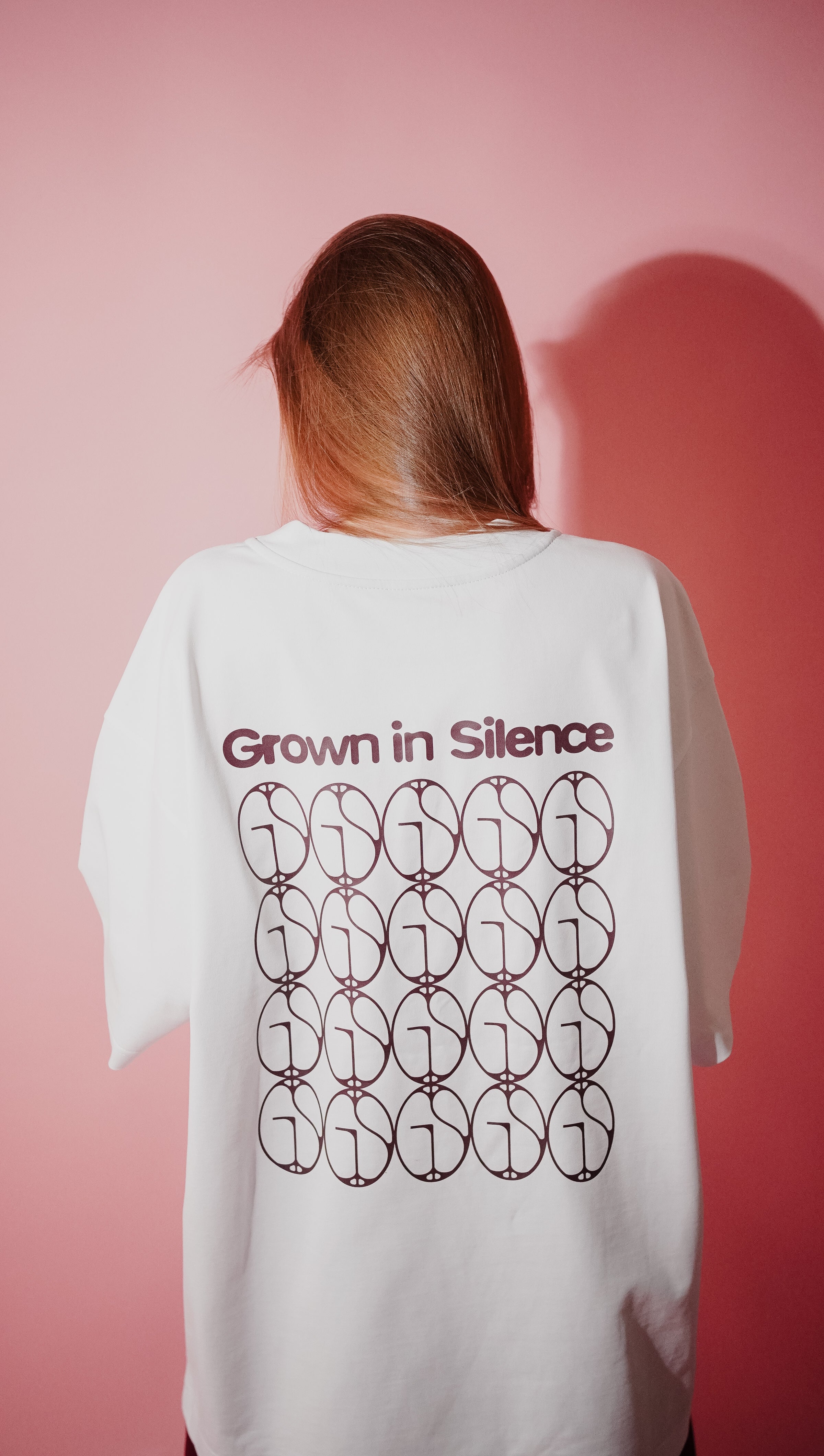 Oversized UNISEX Tee in RAW WHITE (One Size)