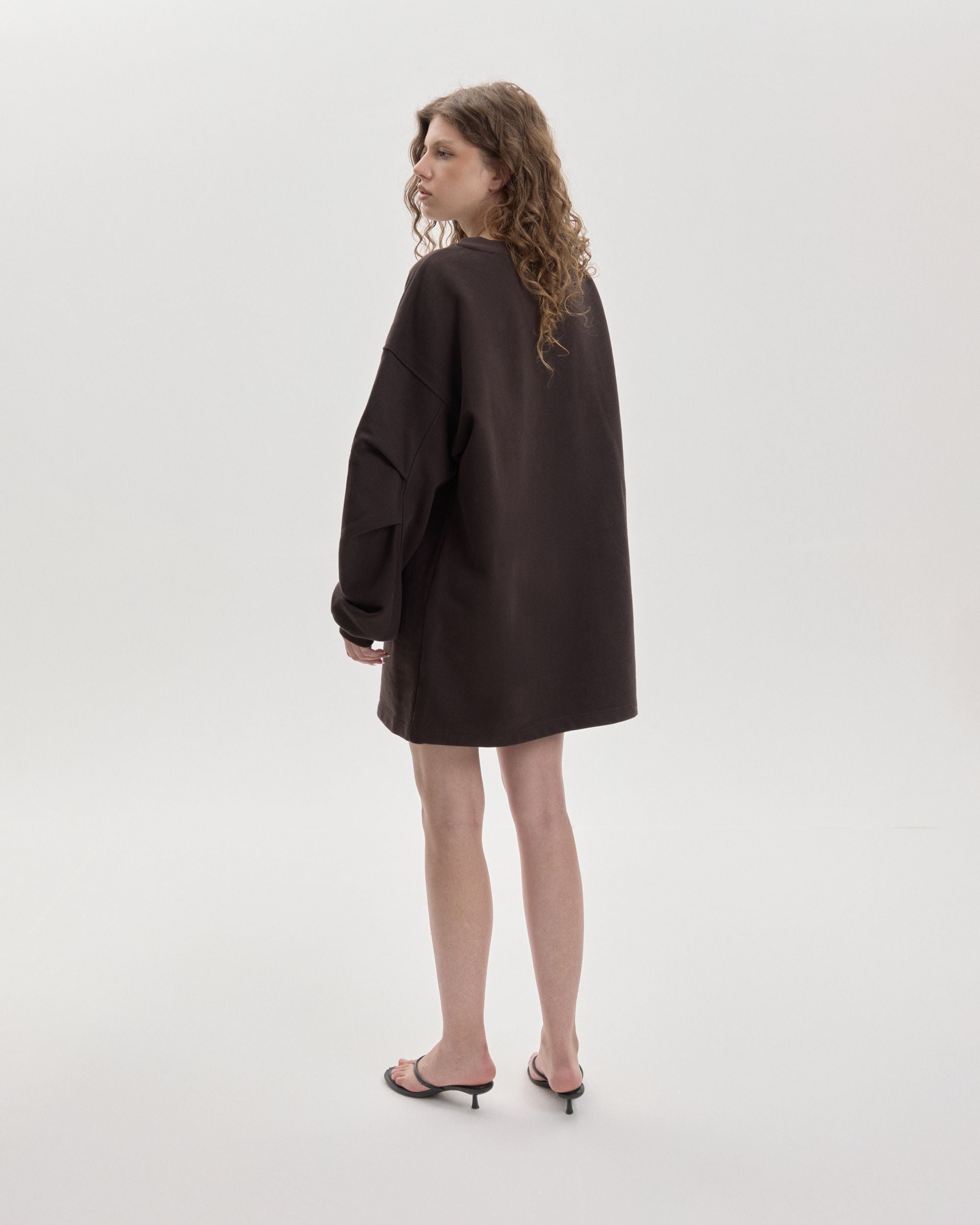 oversized sweatshirts dress Oversized Sweatshirt Dress In Lilac  Love