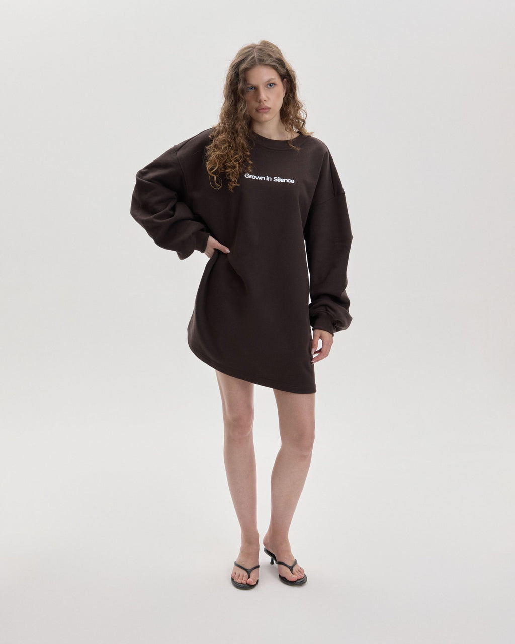 sweatshirt dress long Women's Fall Winter Thickening Hoodie Hooded Long Sleeve Drawstring Split Hem Maxi Dress Casual Fashion Plus Size Pullover Dresses with Big Pocket, Black, S at Amazon Women's Clothing store The draped back Harajuku Gothic Hoodie for Women