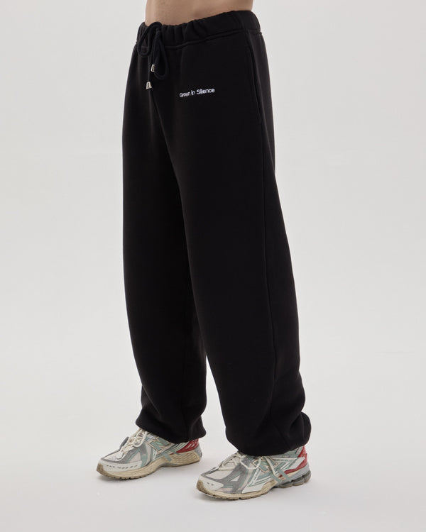 G.I.S Base Joggers in Midnight Black
